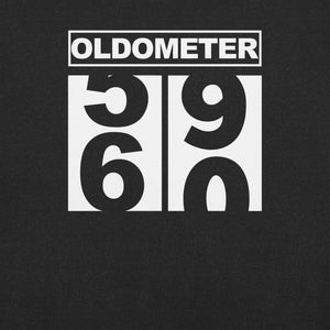 60 Birthday Oldometer funny Oldometer 60th Birthday T-Shirt