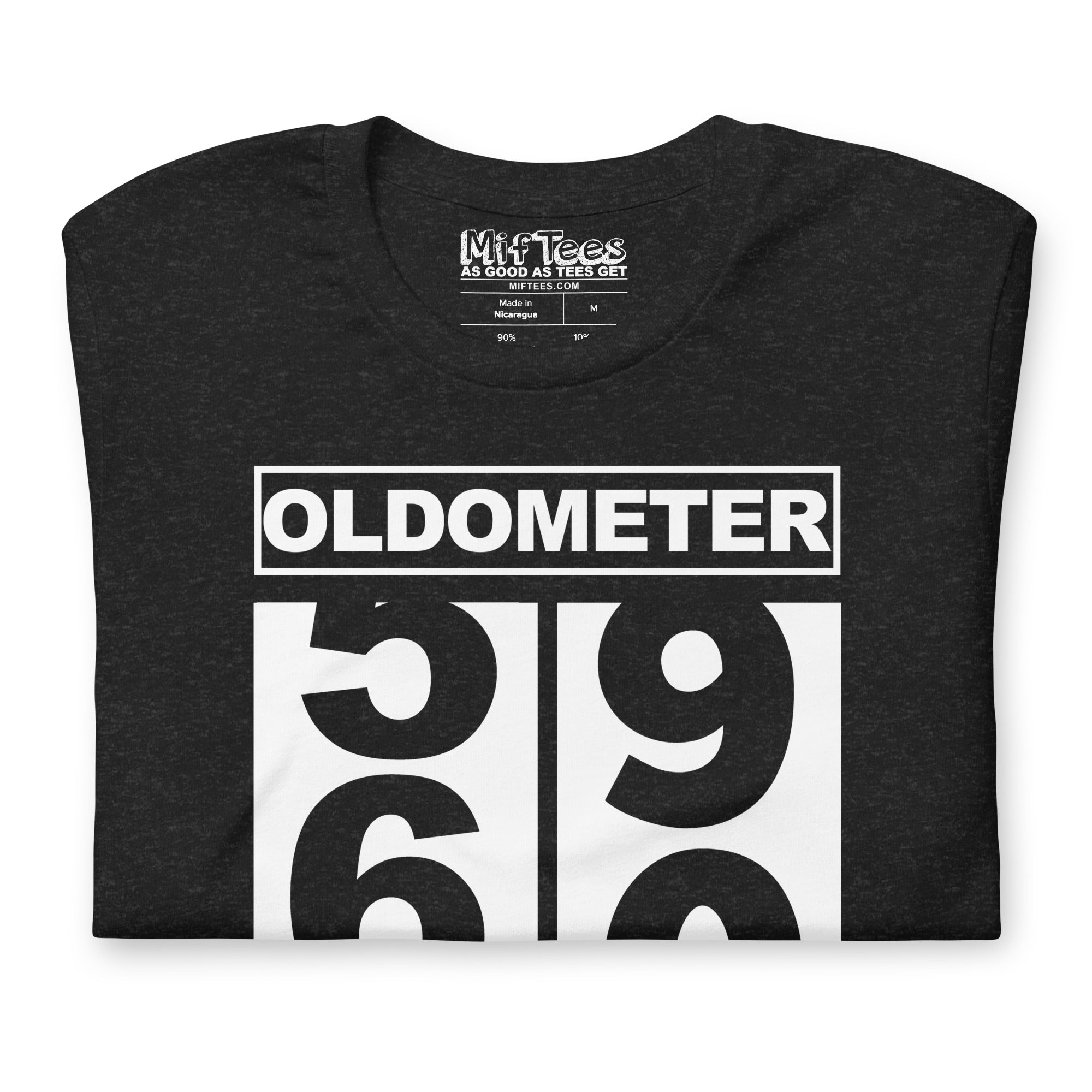 60th Birthday Oldometer t-shirt