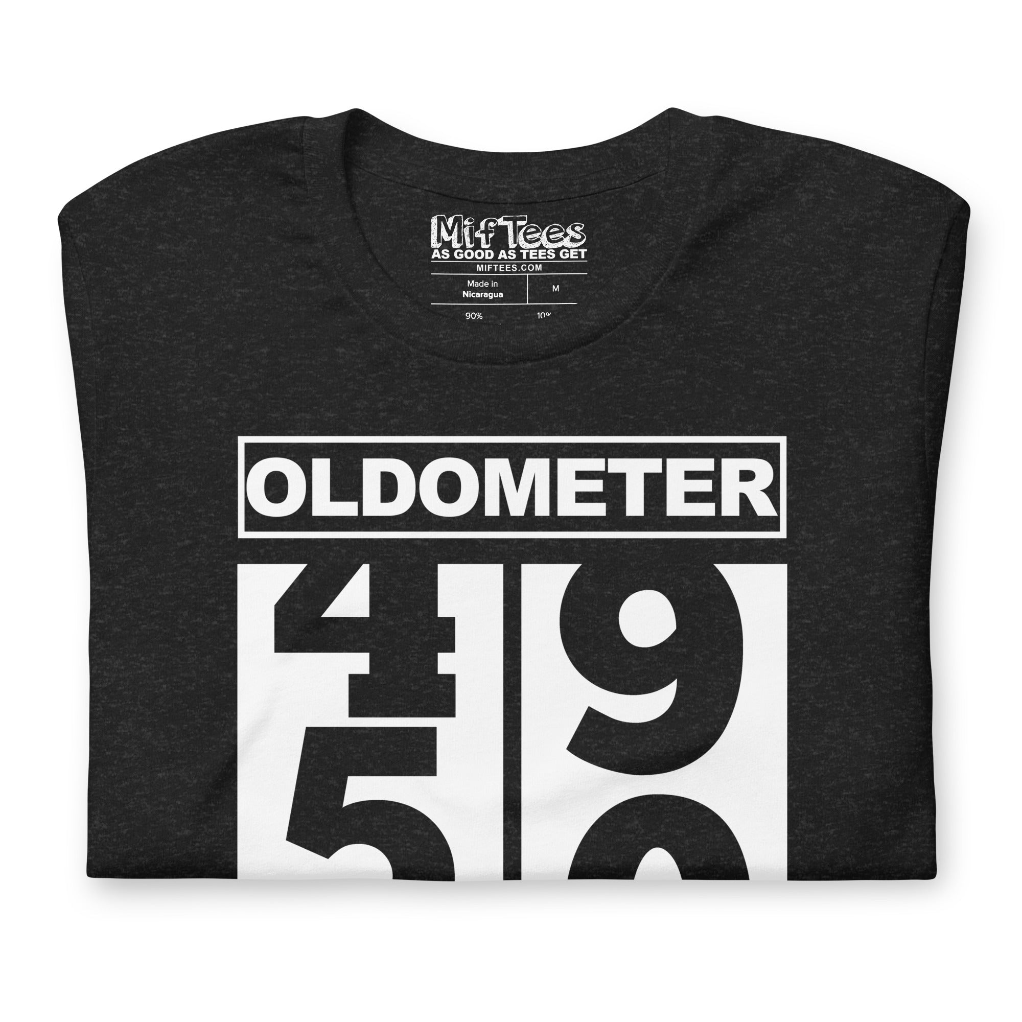 50th Birthday Oldometer t-shirt