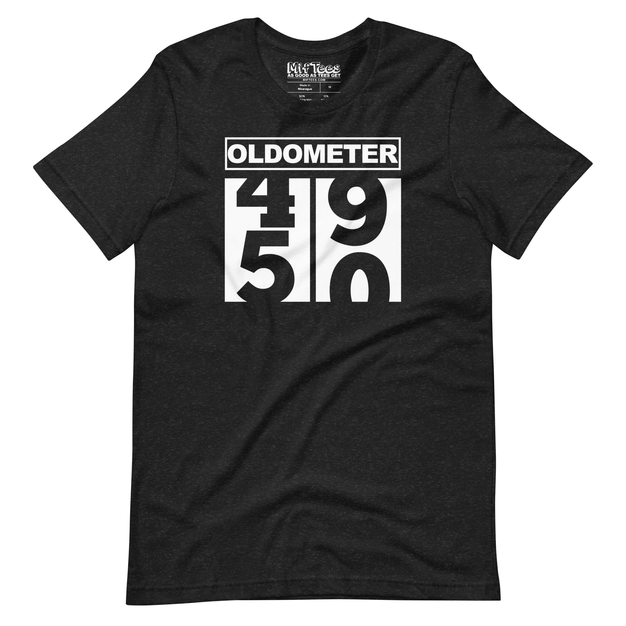 50th Birthday Oldometer t-shirt