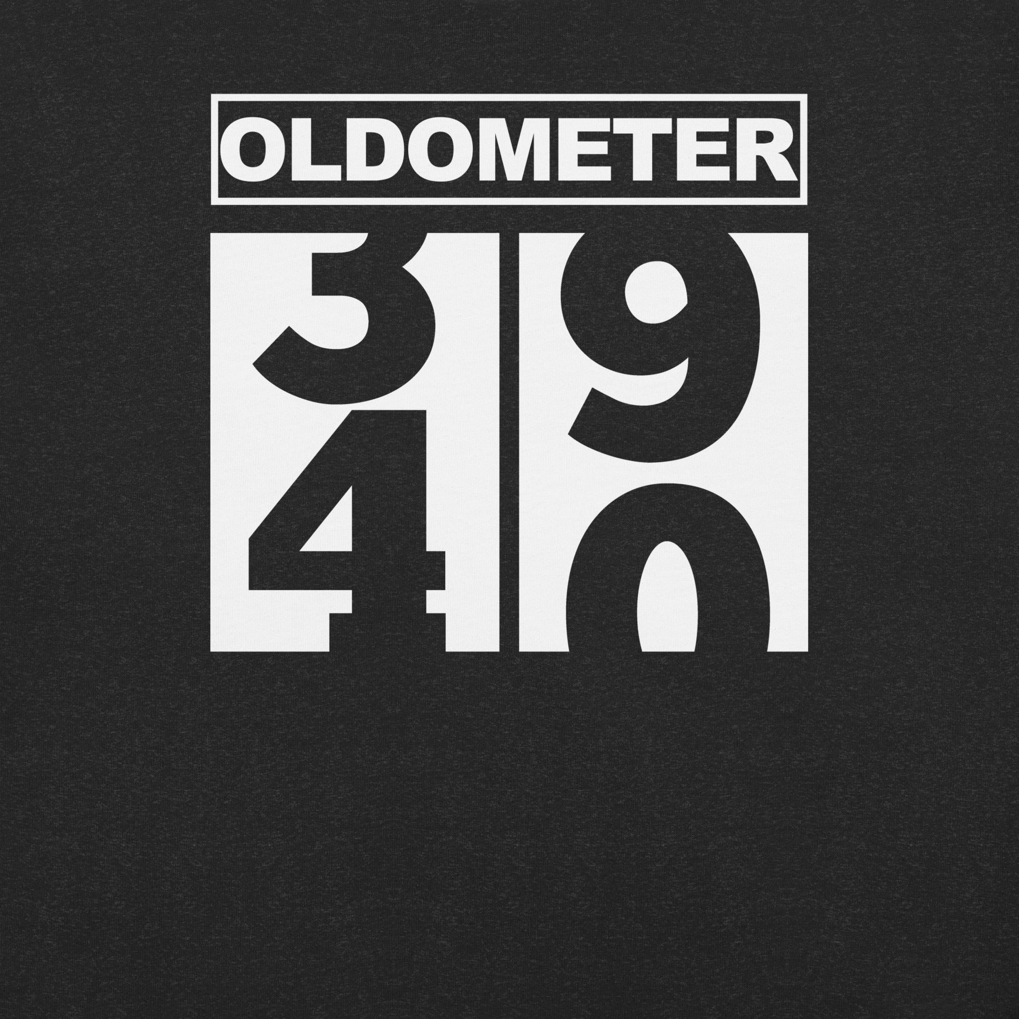 40th Birthday Oldometer t-shirt