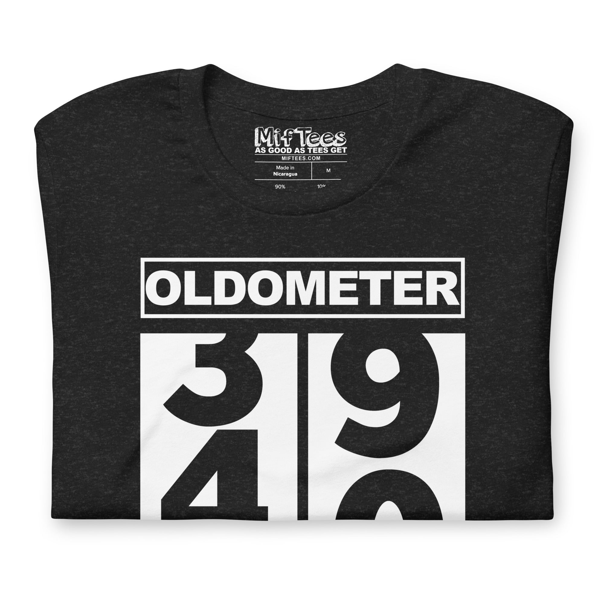 40th Birthday Oldometer t-shirt