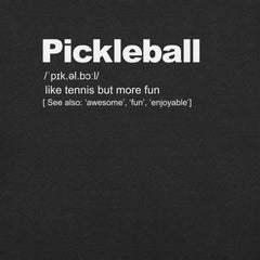 Pickleball Definition t-shirt