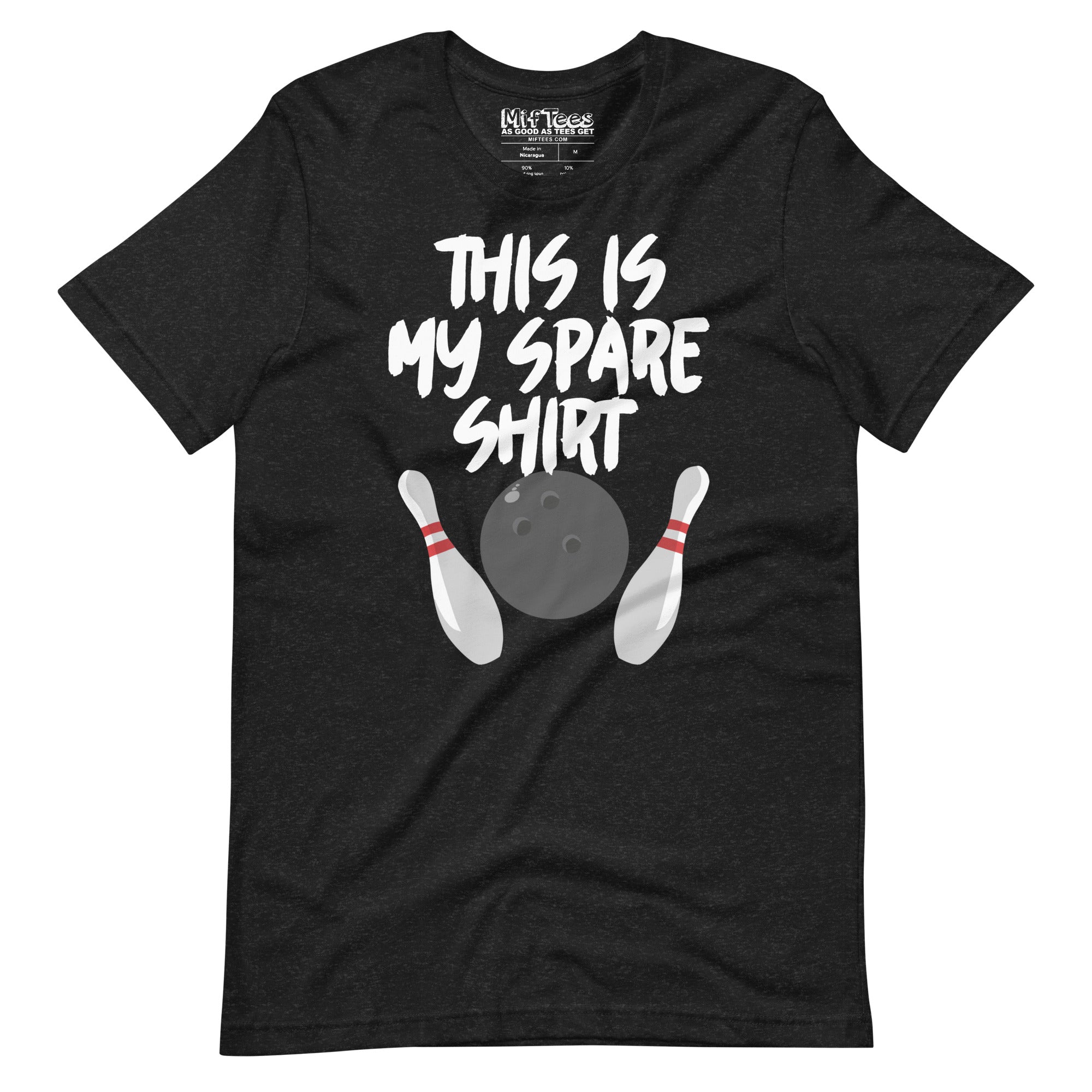 This is My Spare Shirt Bowling t-shirt