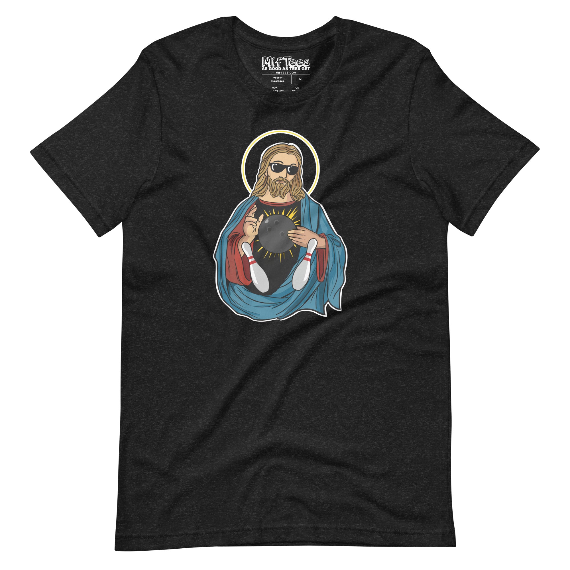 Bowling Jesus t-shirt