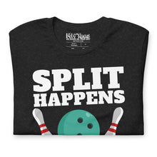 Load image into Gallery viewer, Bowling Split Happens t-shirt
