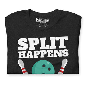 Bowling Split Happens t-shirt