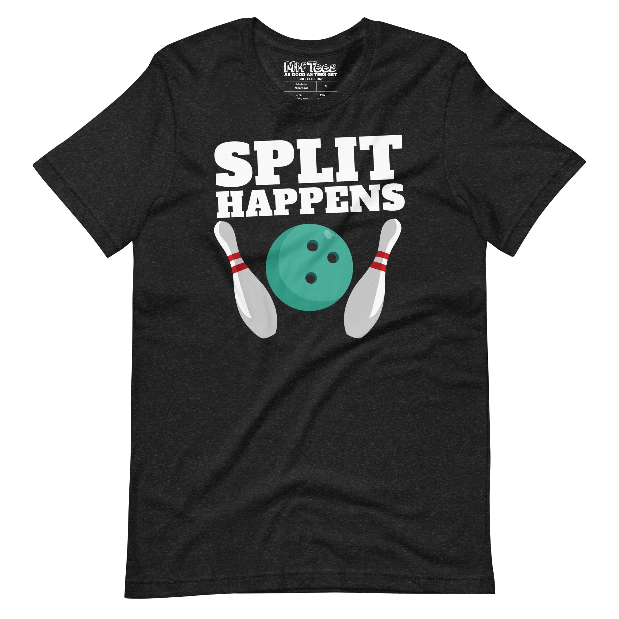 Bowling Split Happens t-shirt