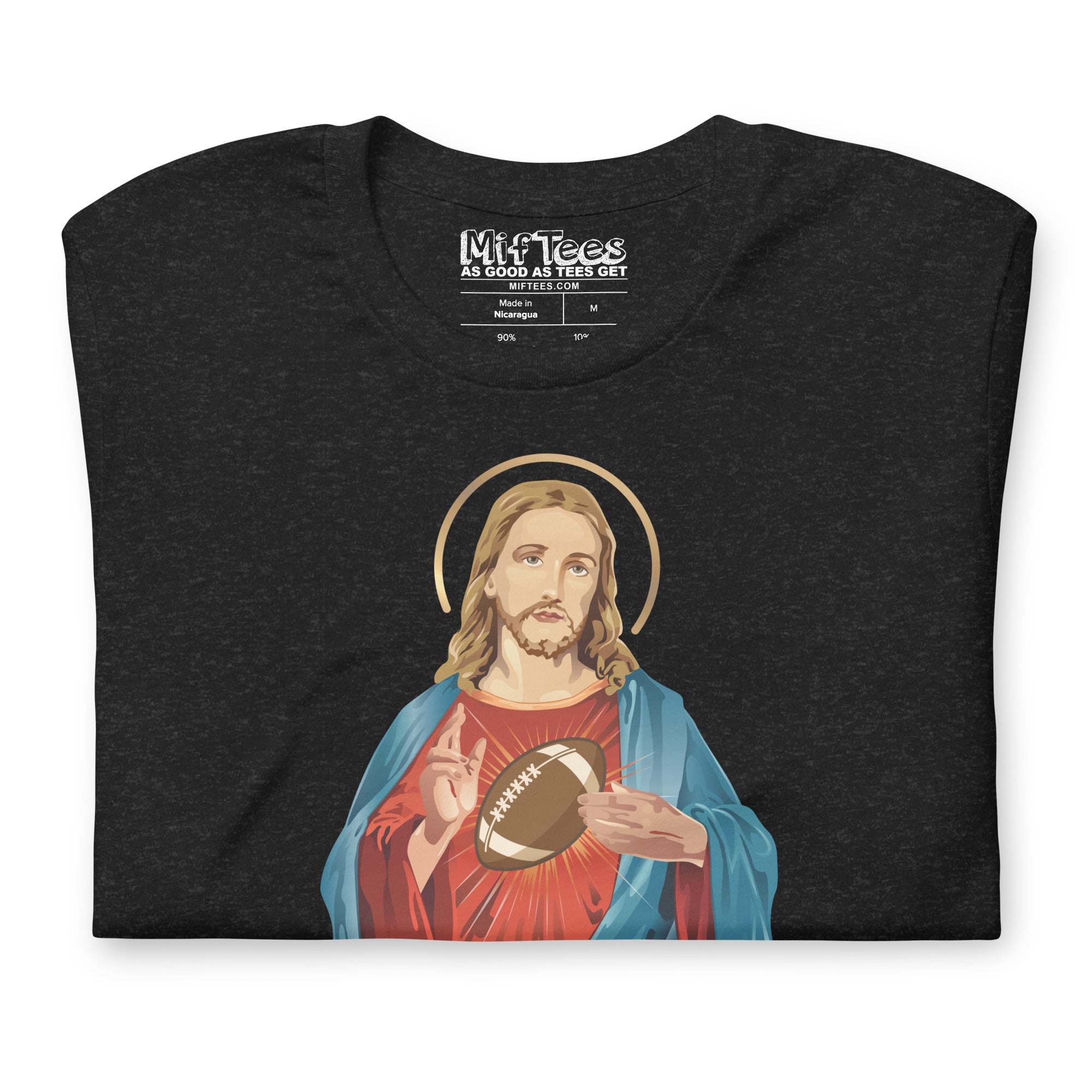 Who Would Jesus Draft Fantasy Football t-shirt