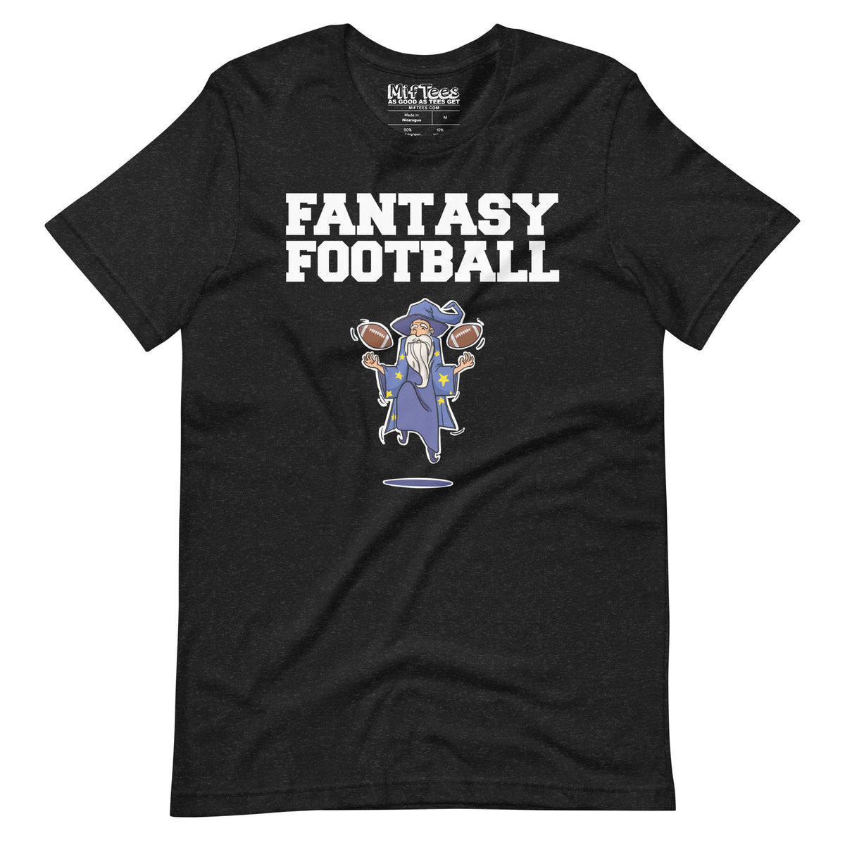 floating Wizard Fantasy Football t-shirt