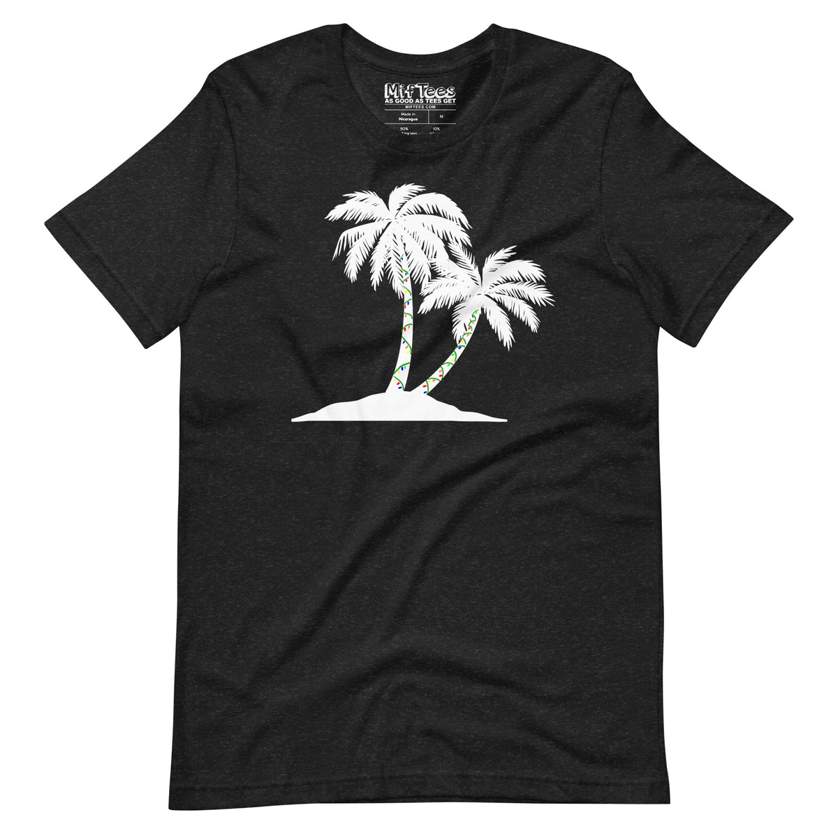 Tropical Christmas Coconut Tree t-shirt