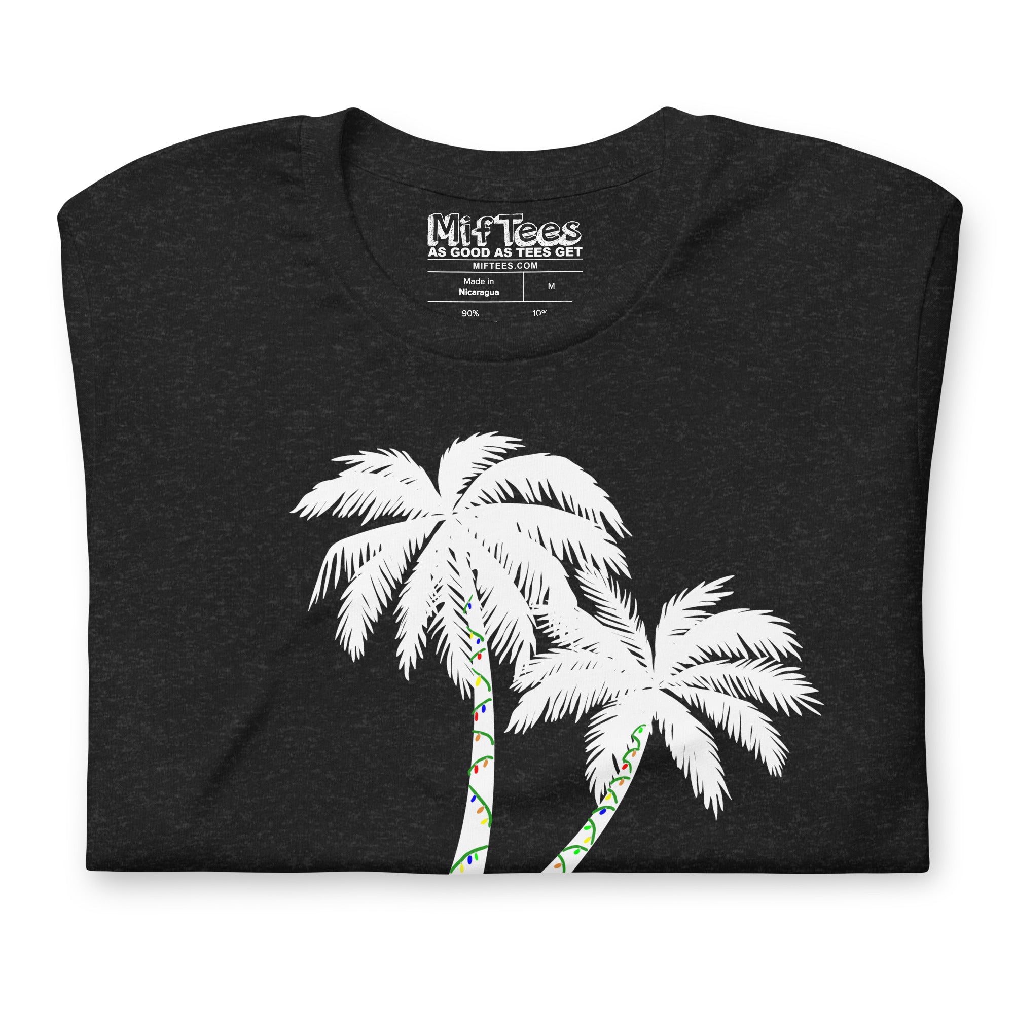 Tropical Christmas Coconut Tree t-shirt