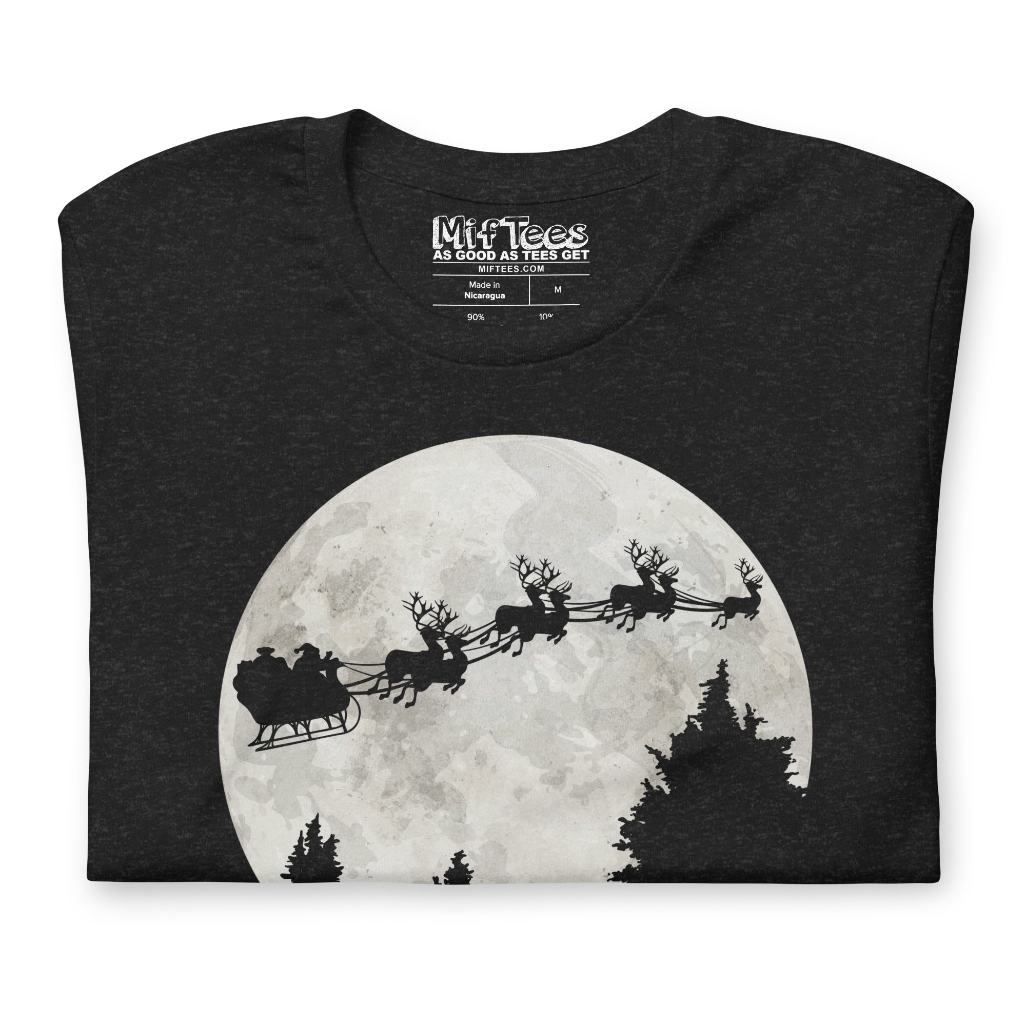 Santa Clause and Reindeers T-shirt