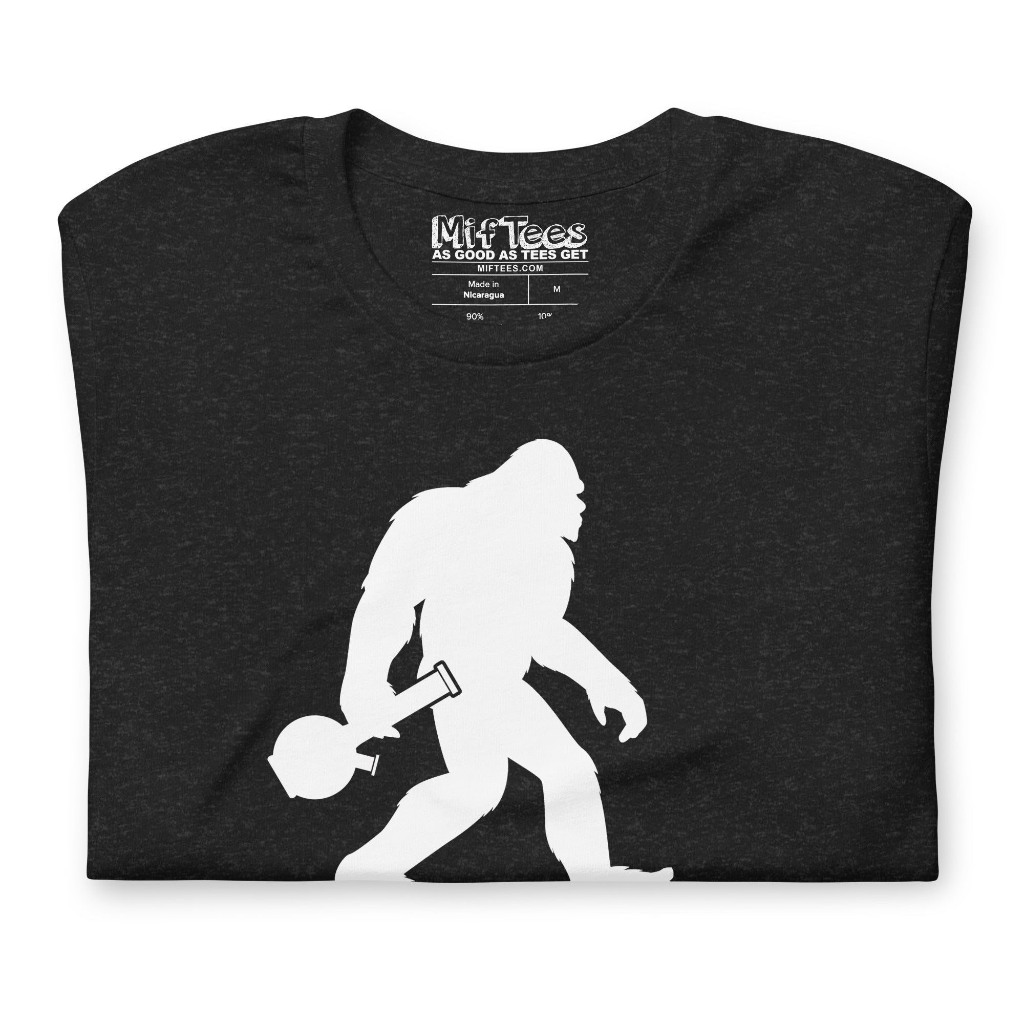 Bigfoot with A Bong t-shirt