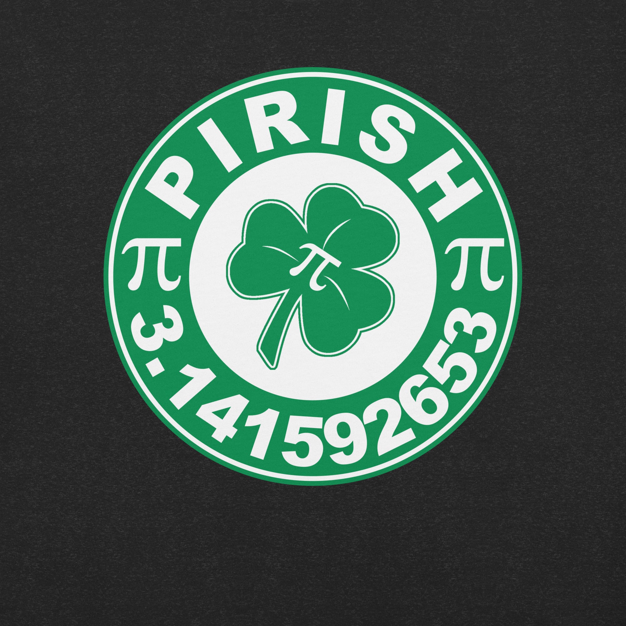 Pirish funny Irish Pi Pun Saint Patricks Day Pi T-Shirt