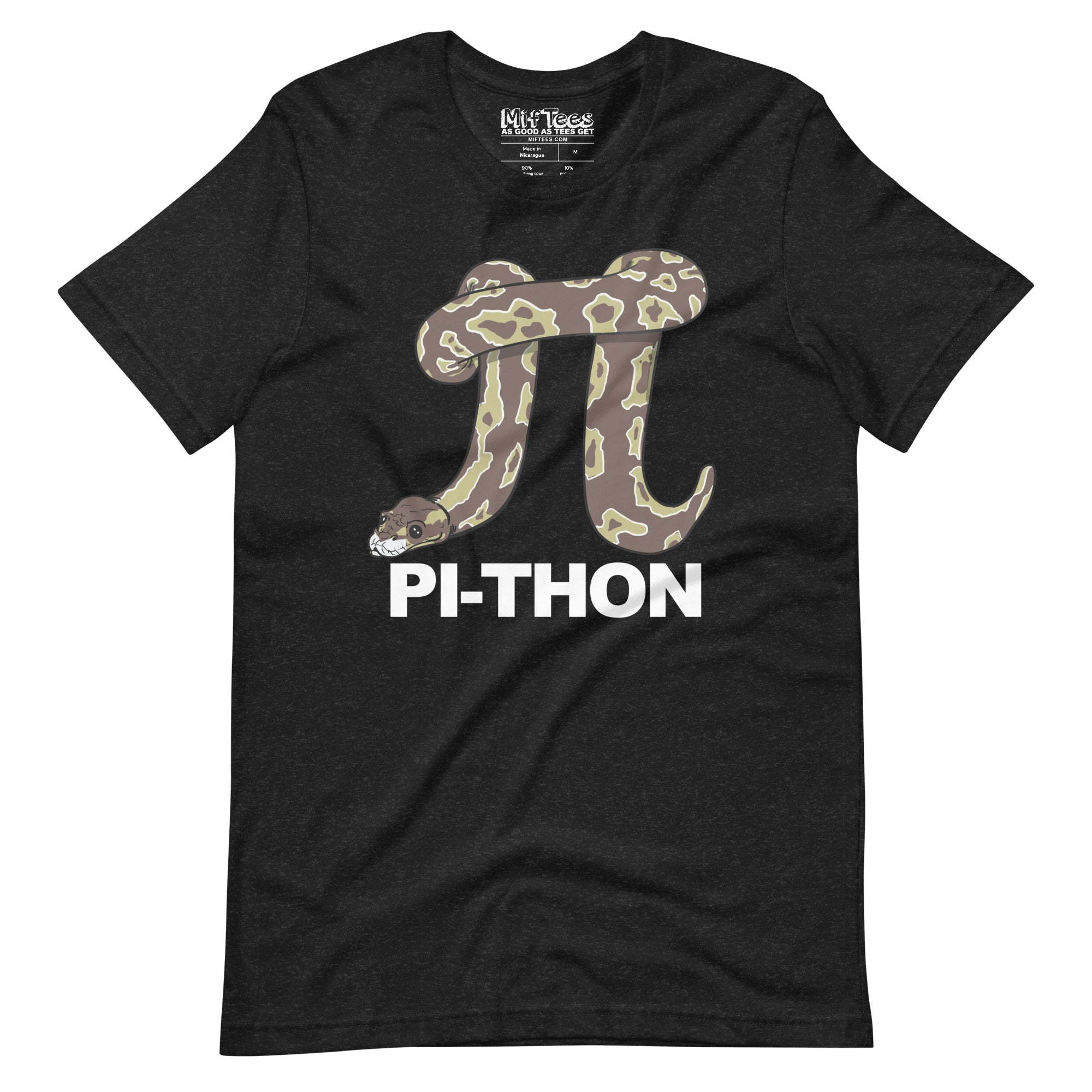 Pi-Thon funny Pi Day Python Snake Pi-Thon T-Shirt