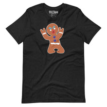 Load image into Gallery viewer, Devil Horns Gingerbread Man t-shirt
