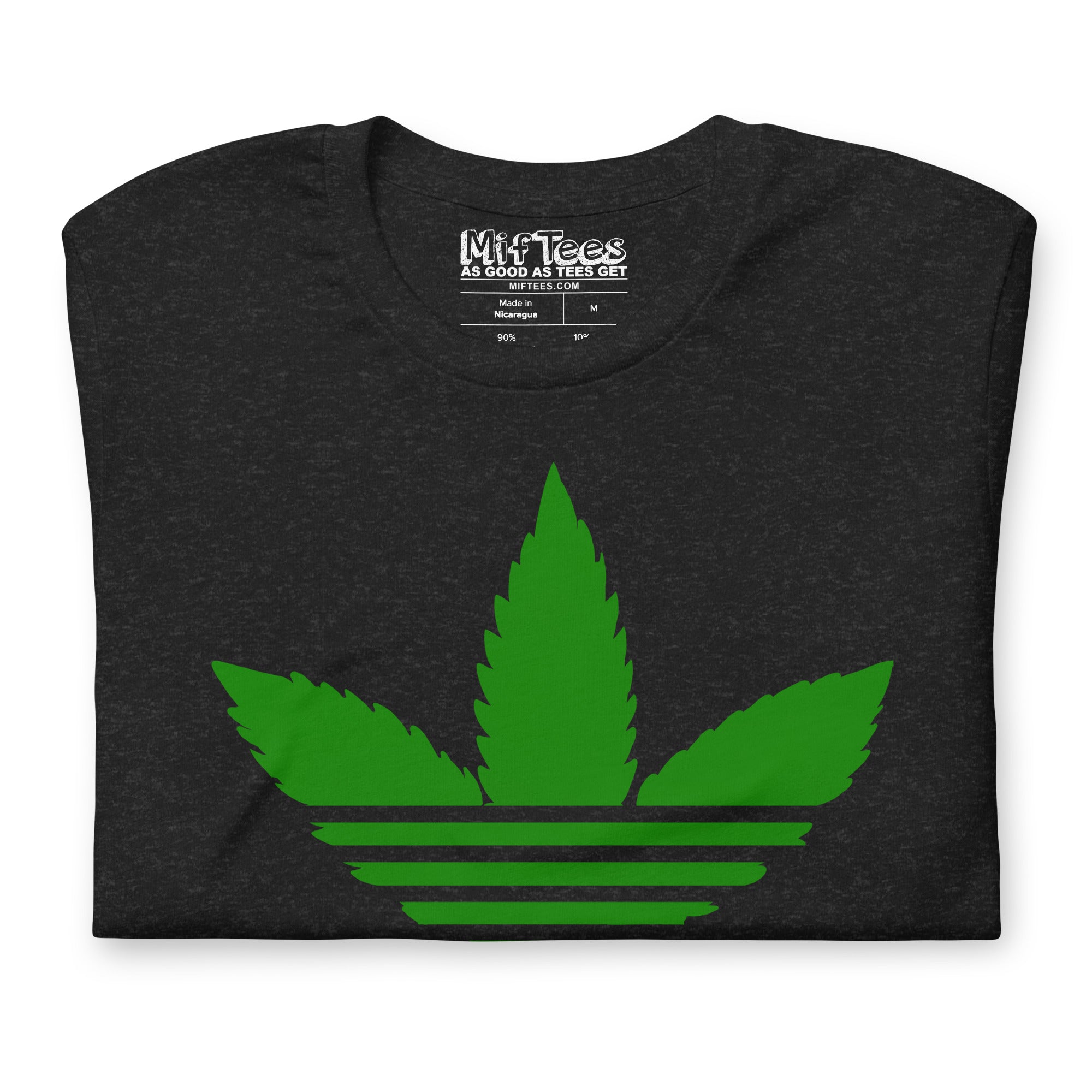 Addicted to Weed parody t-shirt