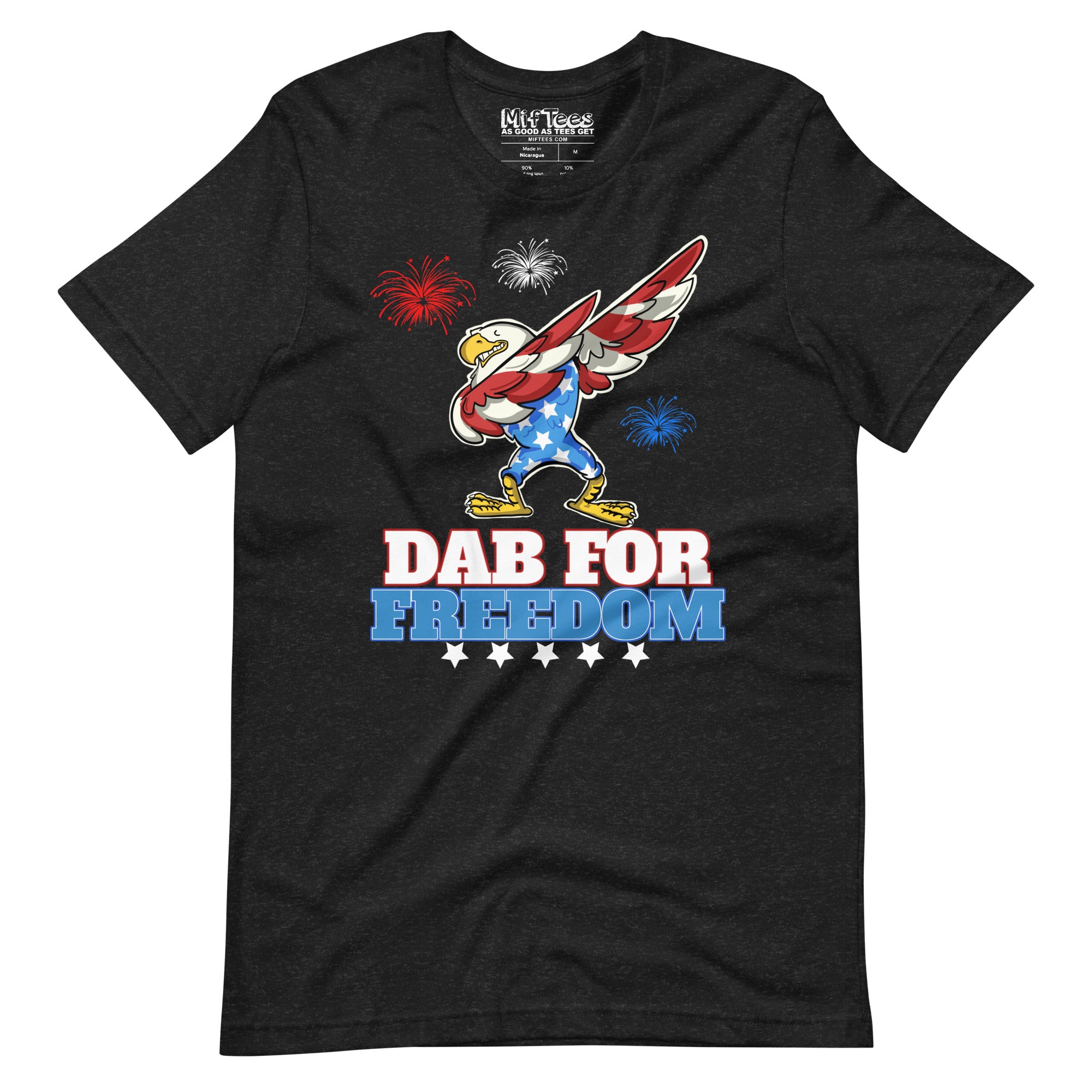 Patriotic Eagle Dab for Freedom t-shirt