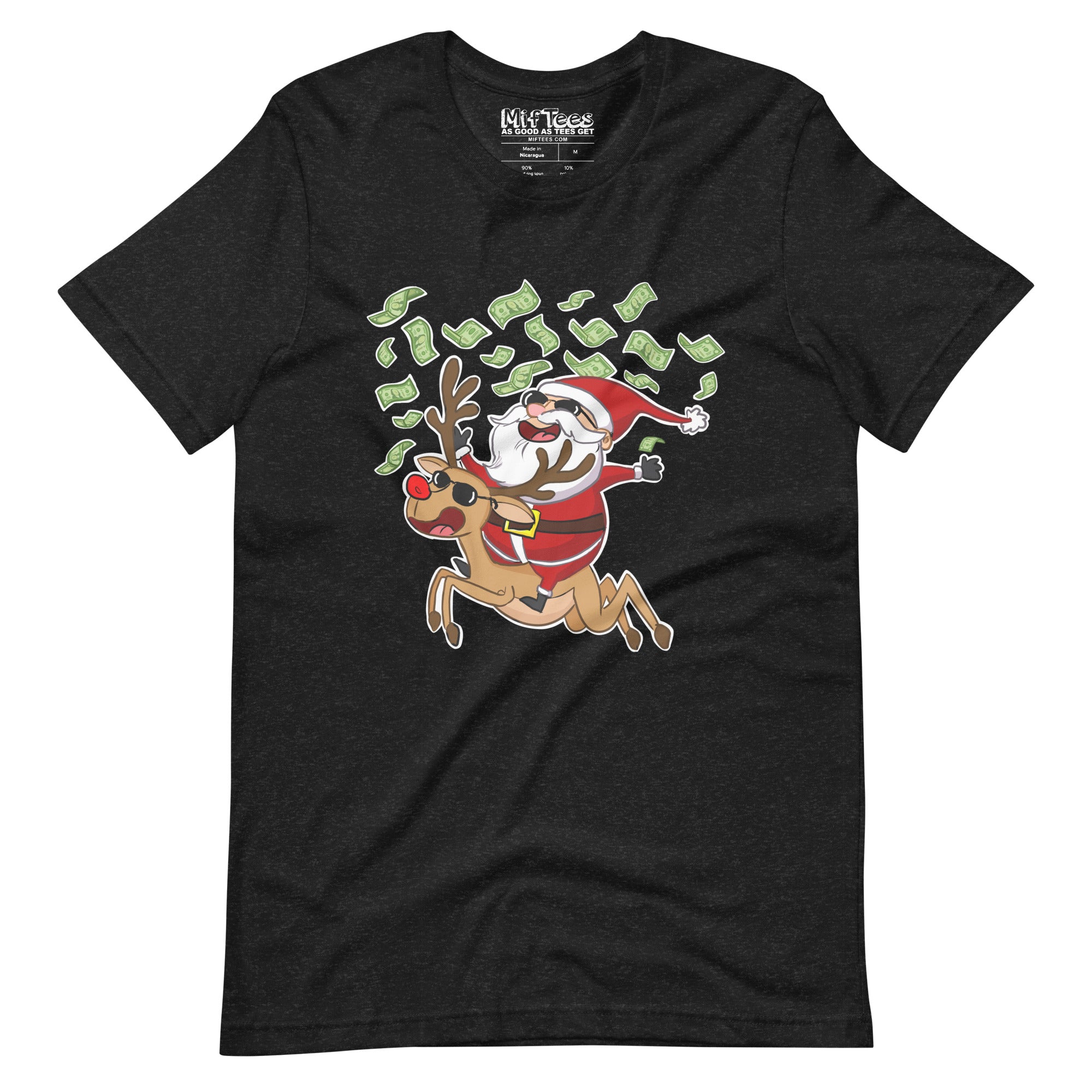 Santa and Rudolph t-shirt