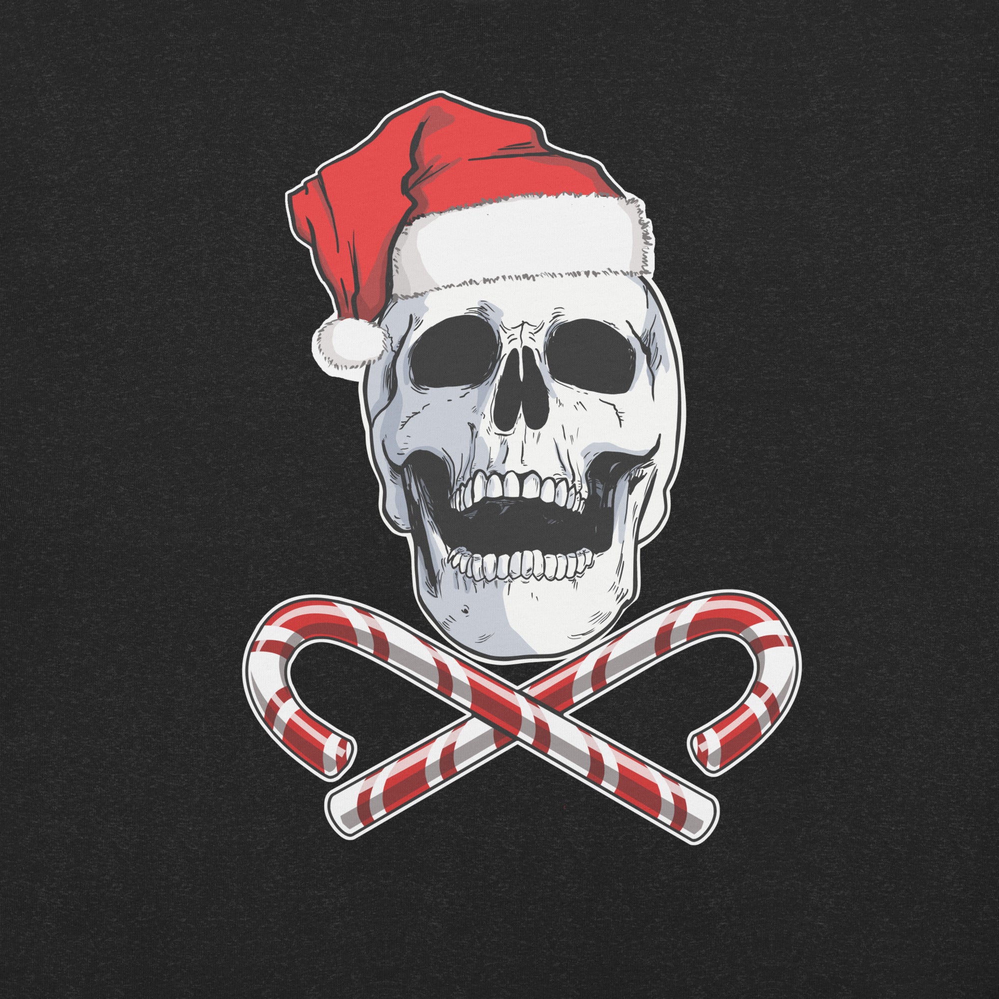 Santa Skull and Bones t-shirt