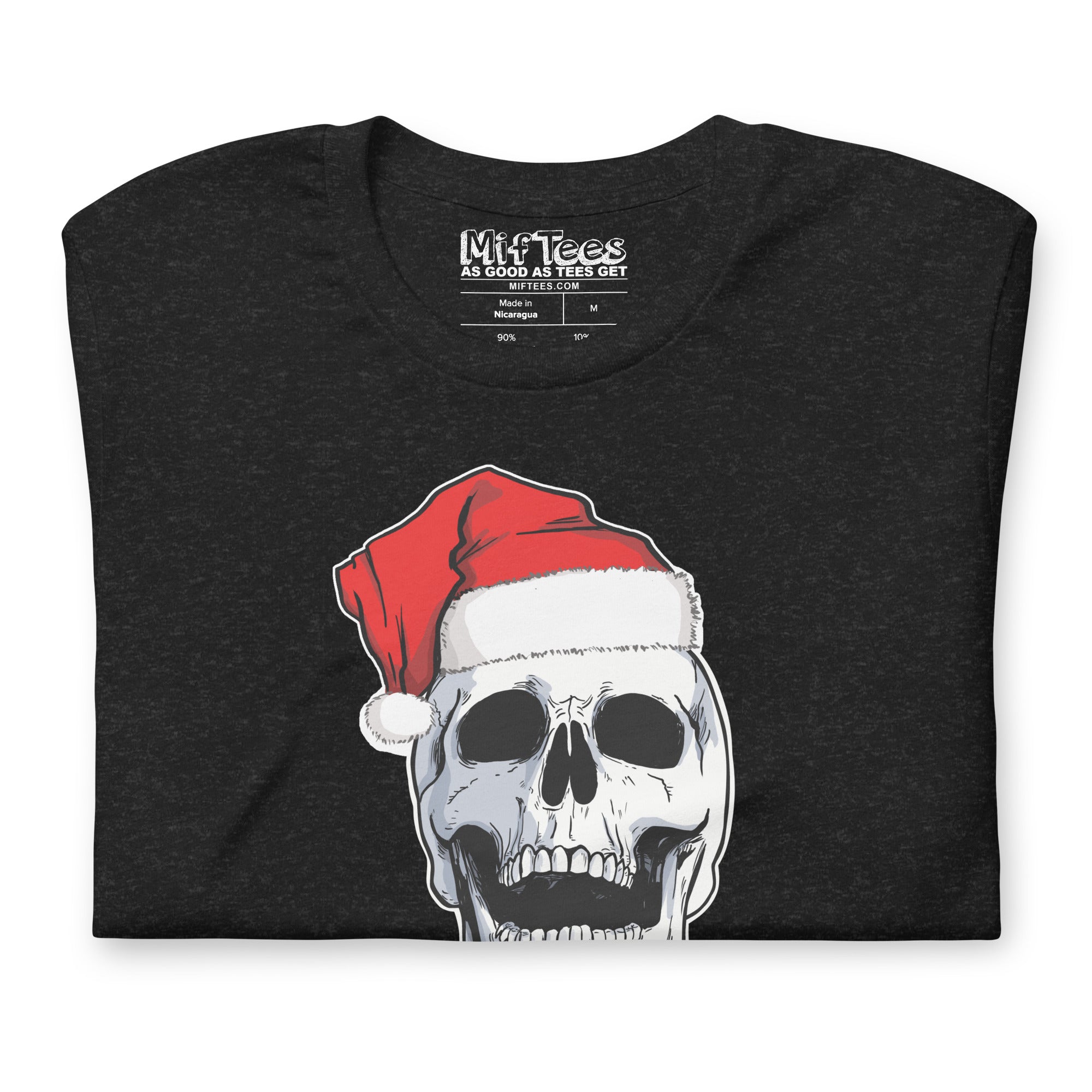 Santa Skull and Bones t-shirt