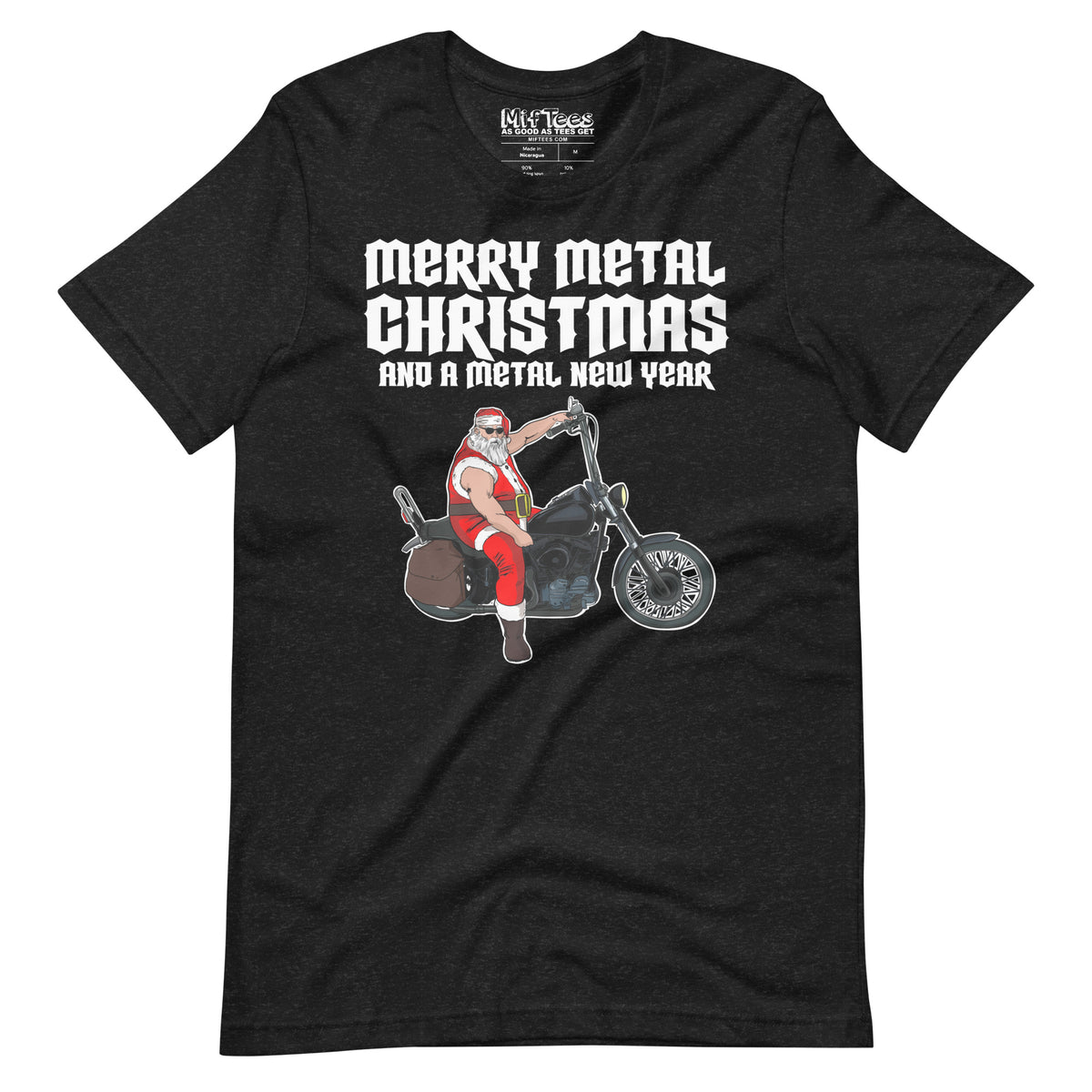 Merry Metal Christmas and Metal New Year t-shirt