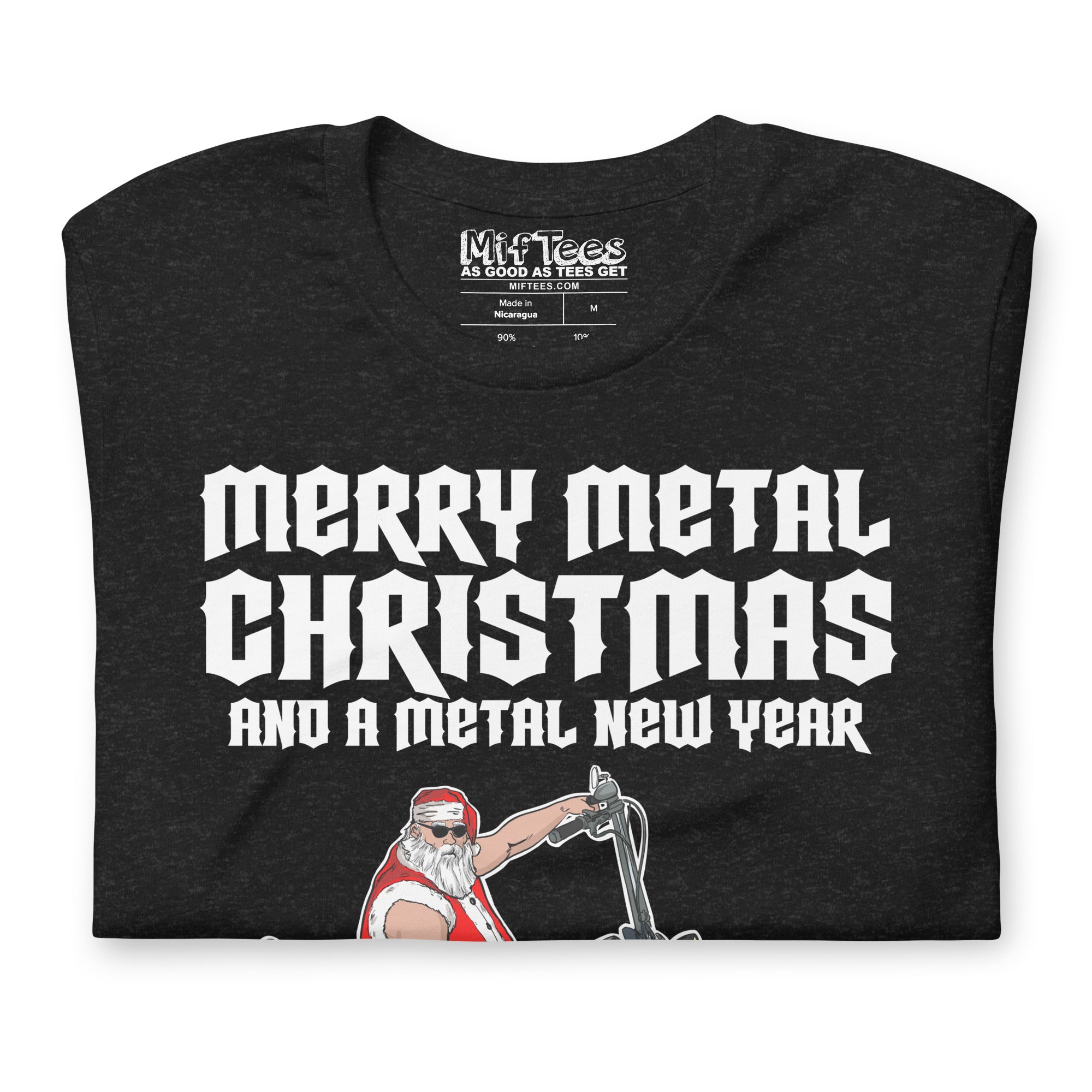 Merry Metal Christmas and Metal New Year t-shirt