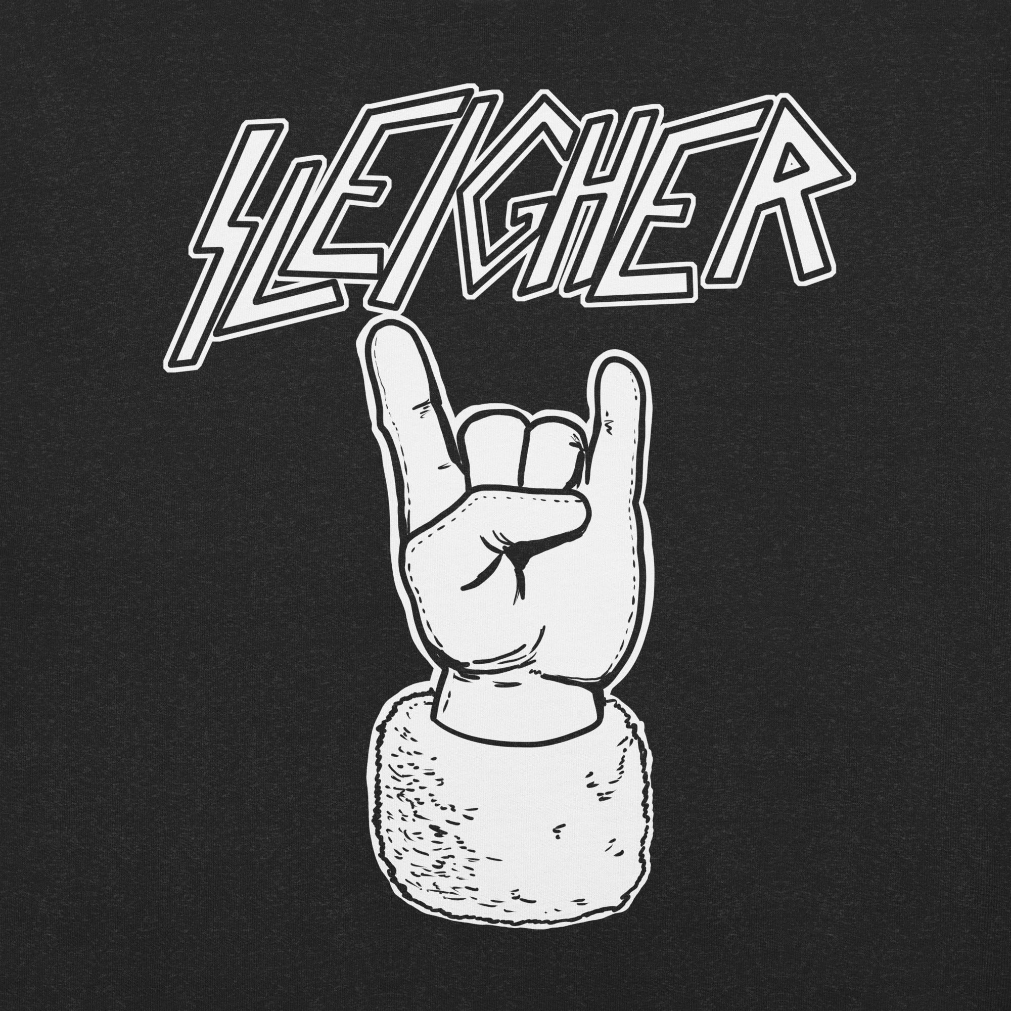 Sleigher Santa Devil Horns t-shirt