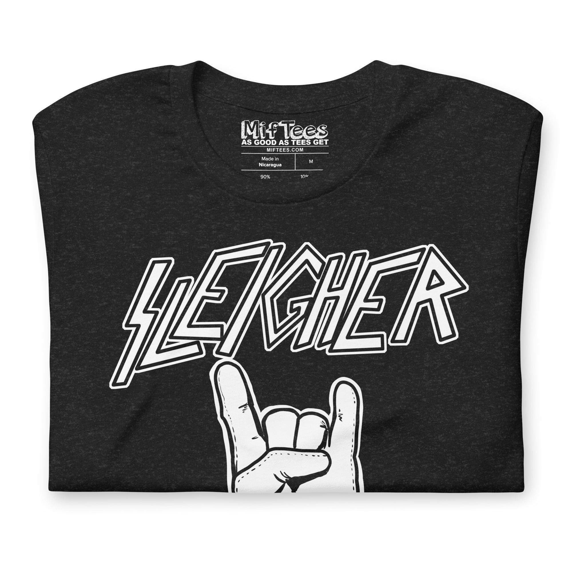 Sleigher Santa Devil Horns t-shirt