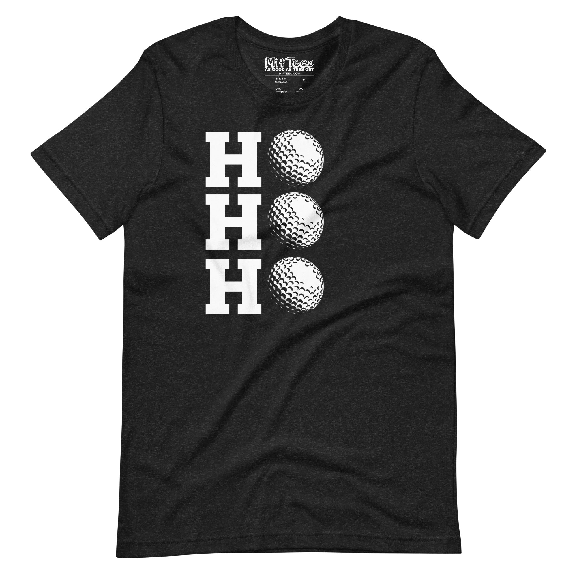 Ho Ho Ho Golf Ball t-shirt