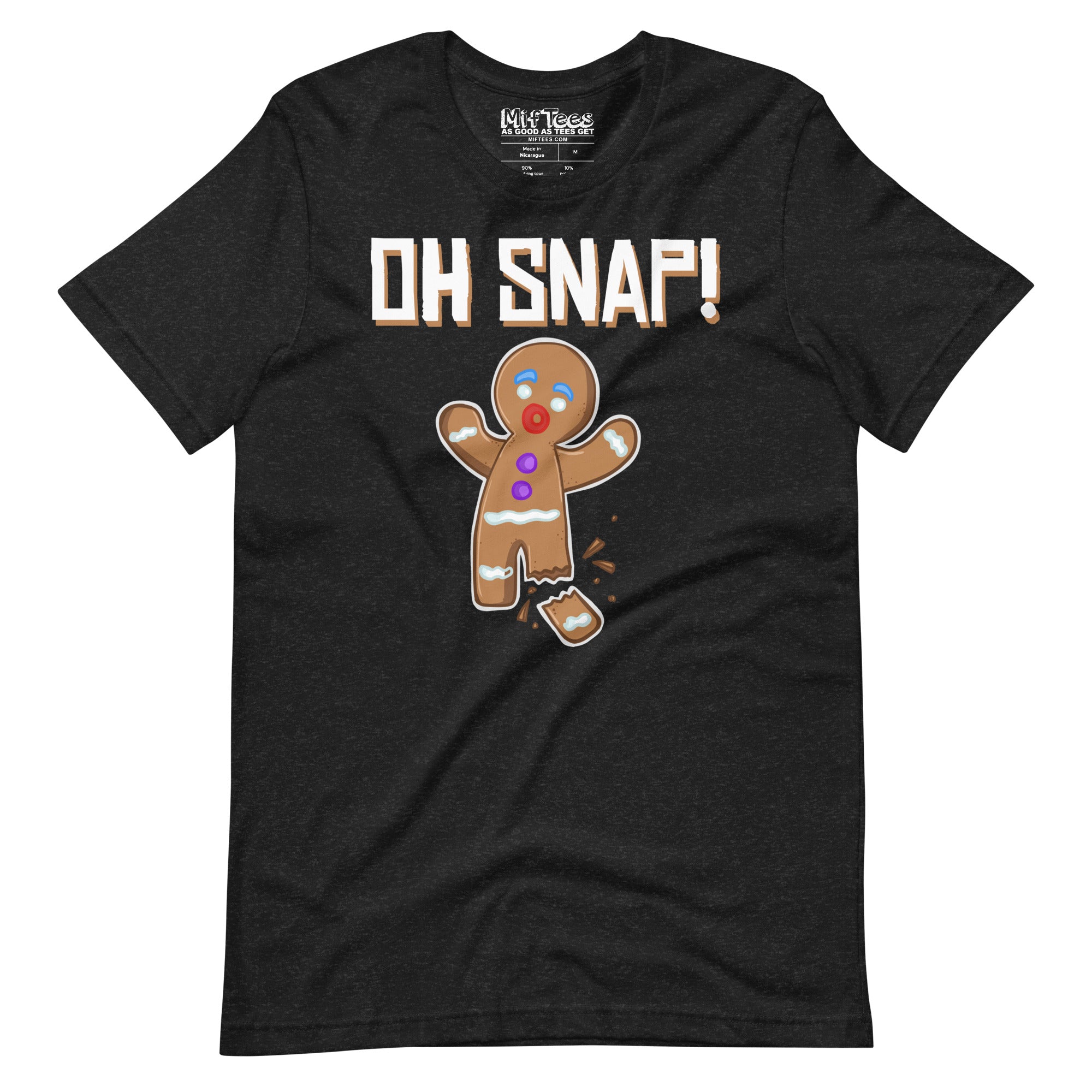 Oh Snap! Gingerbread Man t-shirt