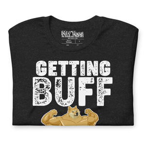 Getting Buff funny Buff Doge t-shirt