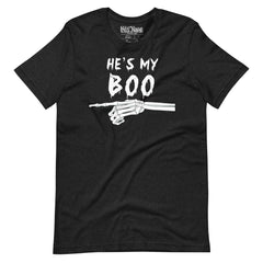 Halloween Couple He's My BOO T-Shirt