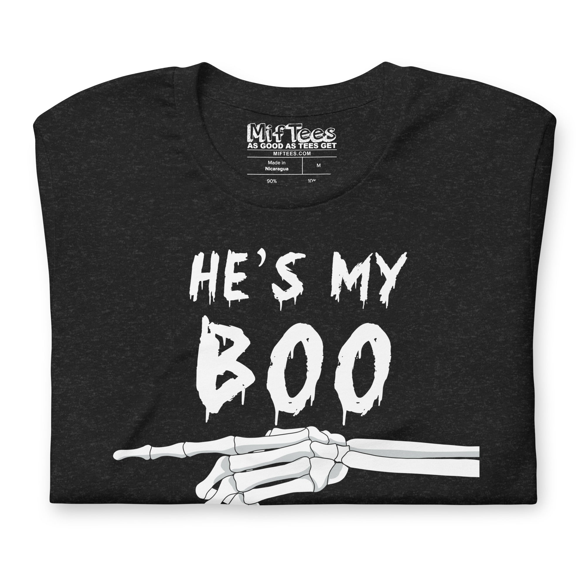 Halloween Couple He's My BOO T-Shirt