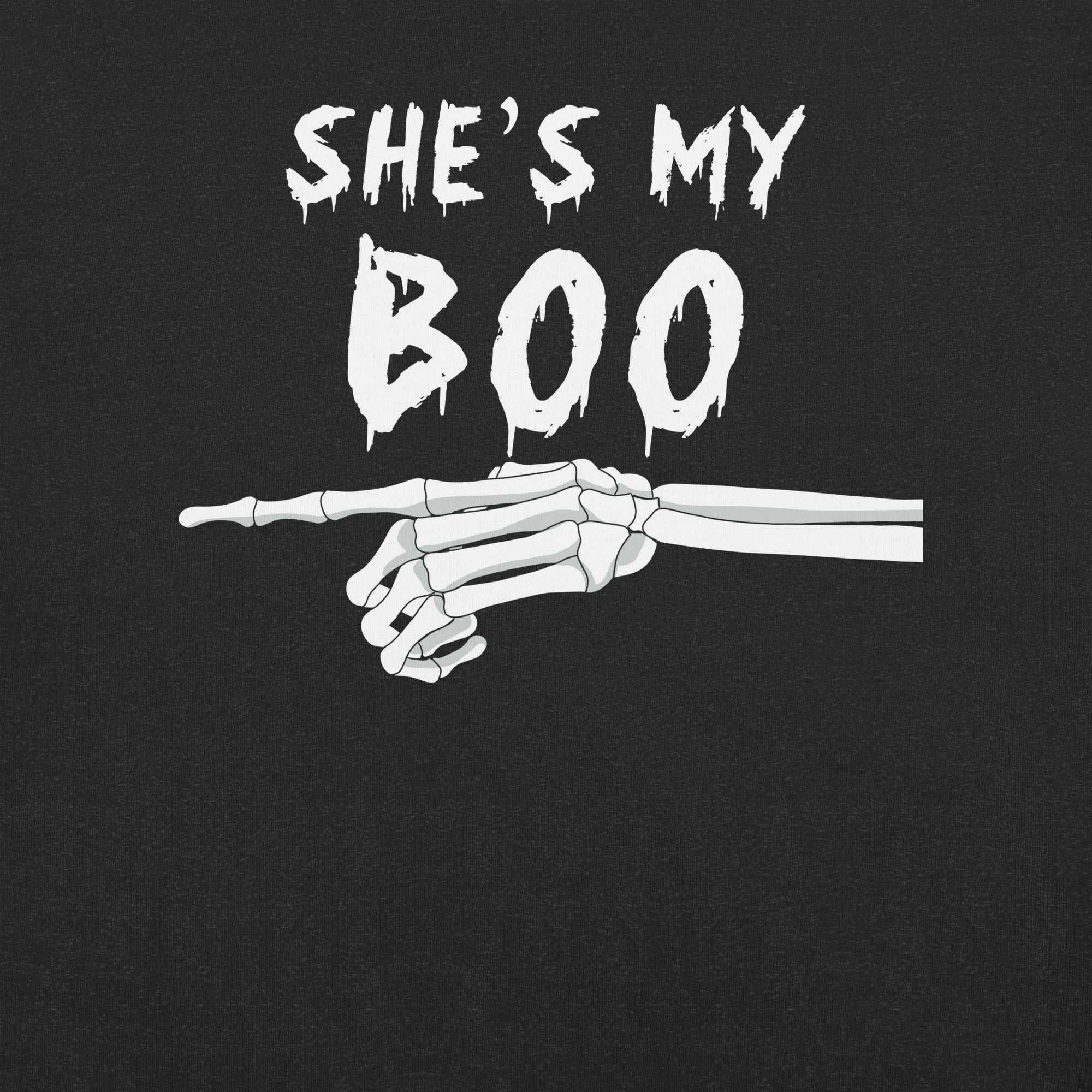 Halloween Couple She's My BOO T-Shirt