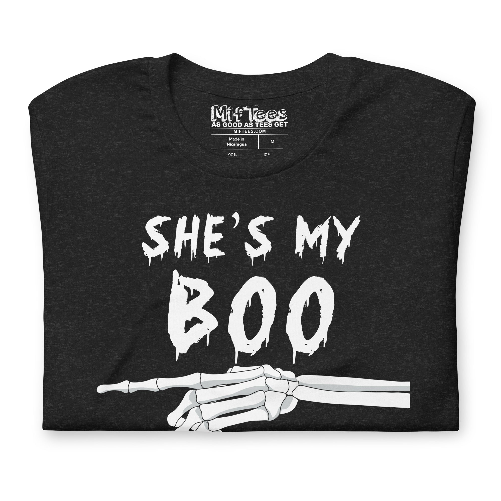 Halloween Couple She's My BOO T-Shirt