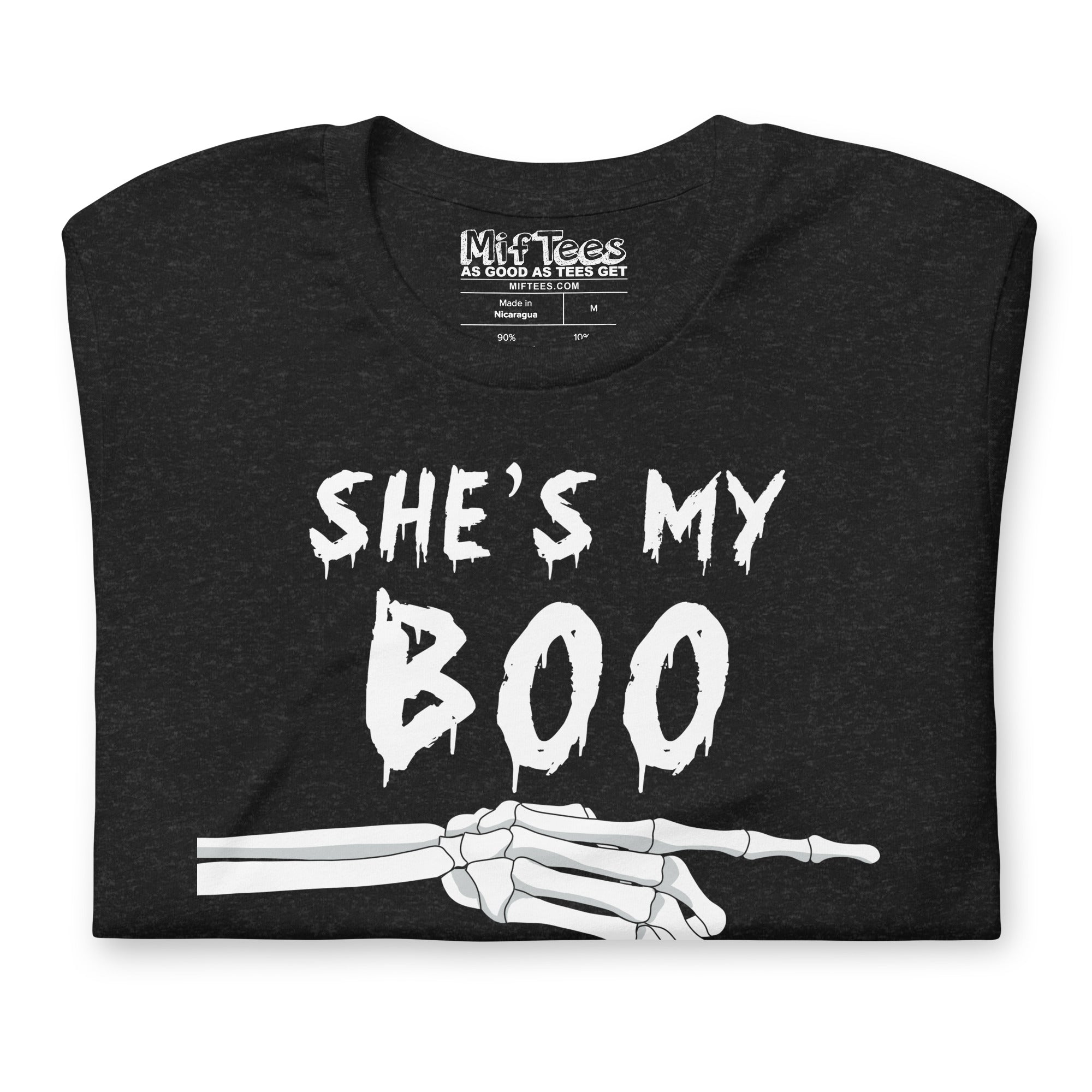 She's My BOO Funny Halloween Couple's T-Shirt