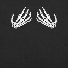 Skeleton Hands Boob T-Shirt