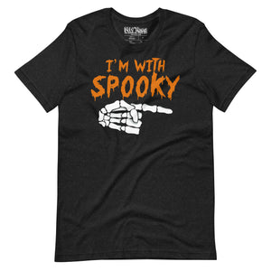 I'm With Spooky Funny Halloween T-Shirt