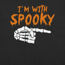 Load image into Gallery viewer, I&#39;m With Spooky Funny Halloween T-Shirt
