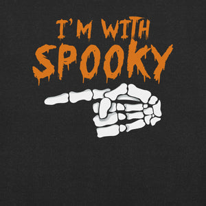 I'm With Spooky Funny Halloween T-Shirt