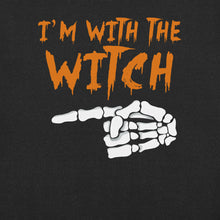 Load image into Gallery viewer, I’m With the Witch Funny Halloween T-Shirt
