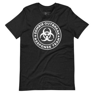 Black Zombie Outbreak Response Team T-Shirt