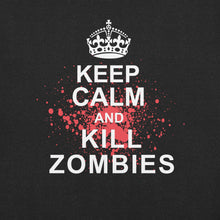 Load image into Gallery viewer, Keep Calm and Kill Zombies t-shirt
