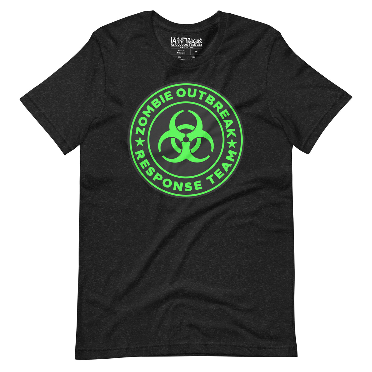 Green Zombie Outbreak Response Team T-Shirt