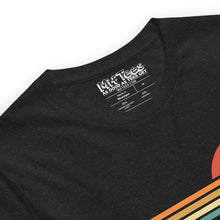 Load image into Gallery viewer, Retro Sunset Bowling t-shirt
