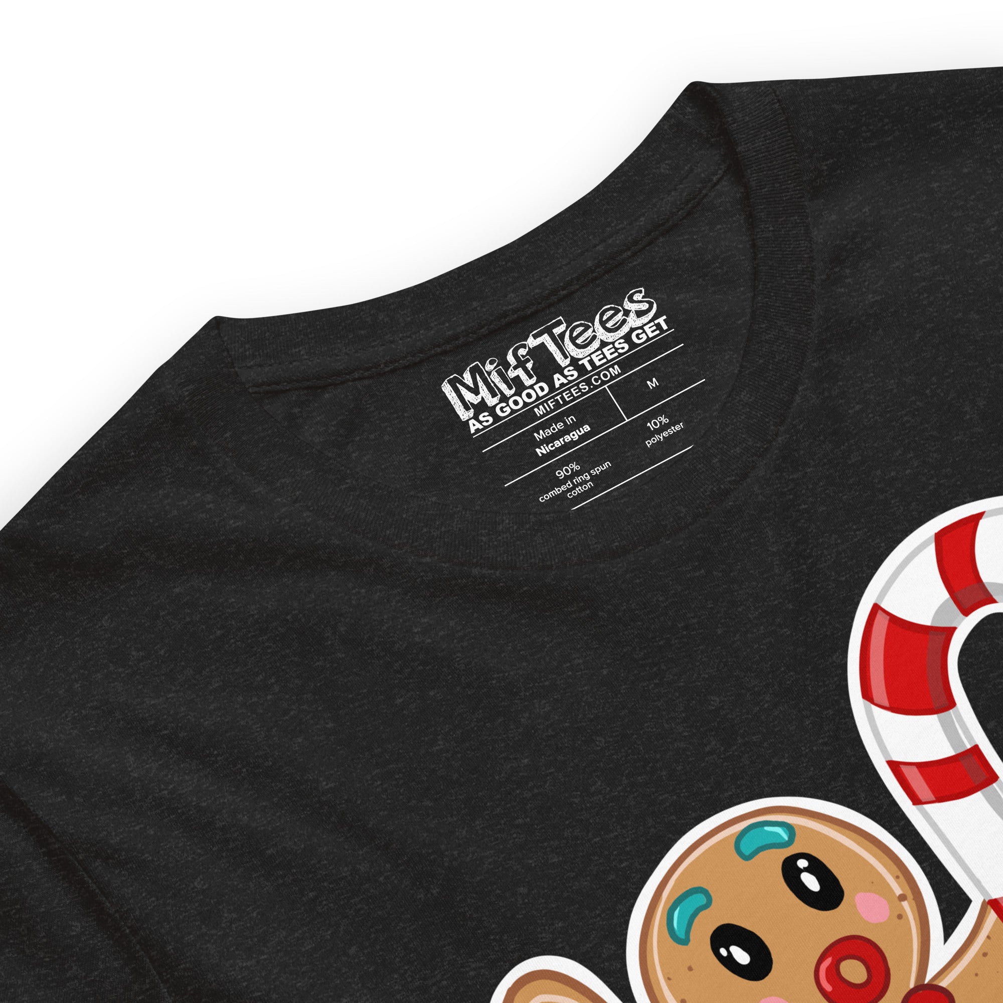 Candy Cane Dancer Gingerbread Man t-shirt