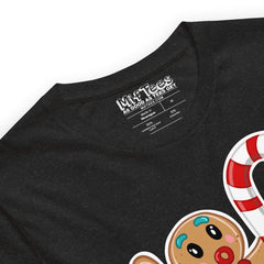 Candy Cane Dancer Gingerbread Man t-shirt