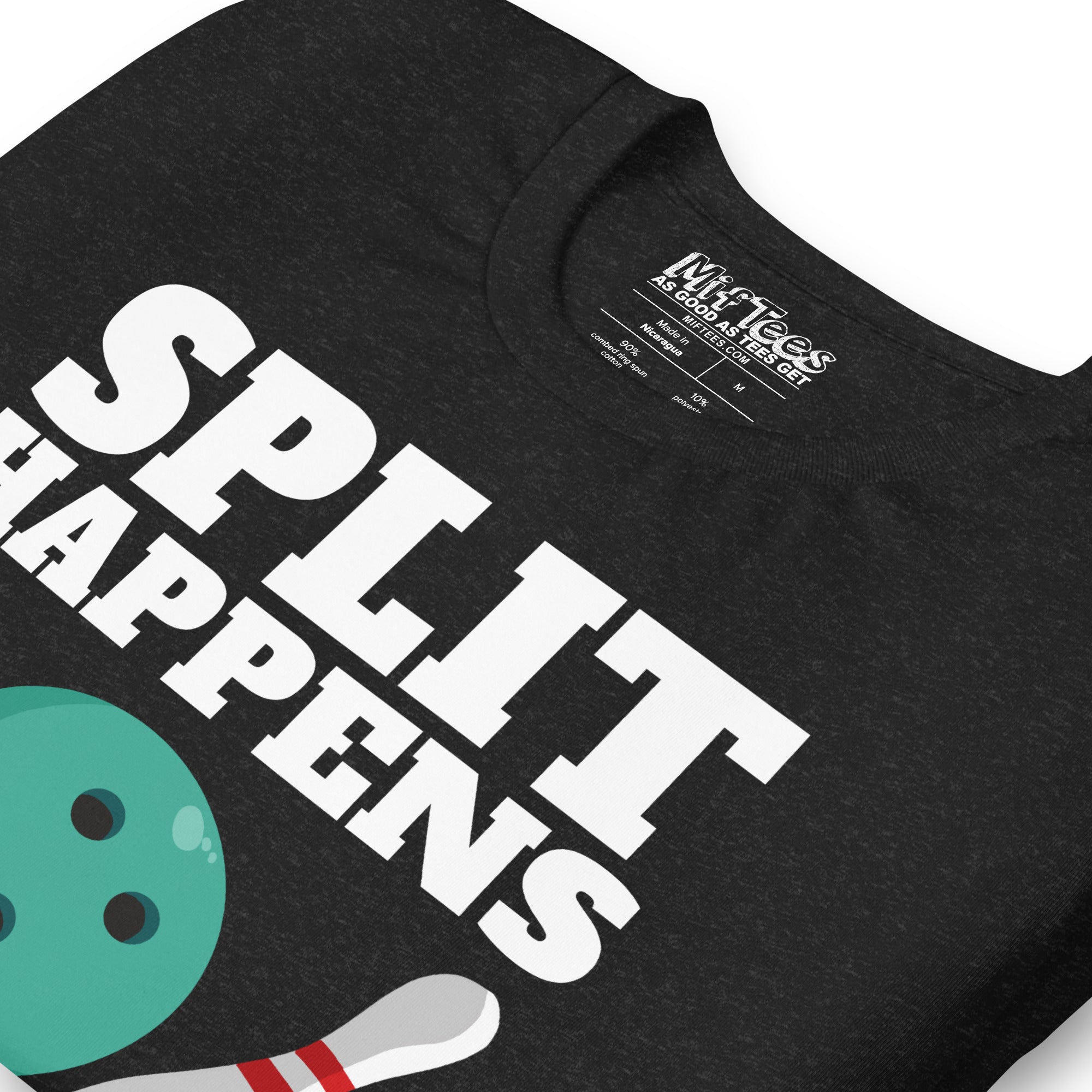 Bowling Split Happens t-shirt